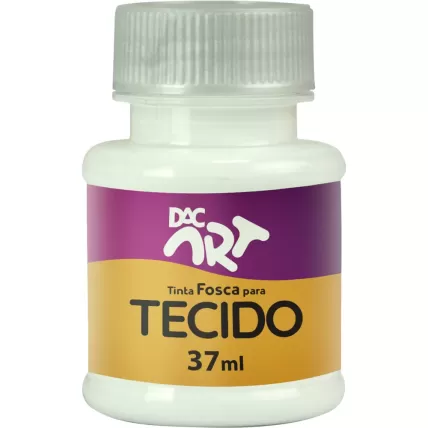 Tinta para Tecido Fosca Branco 37ml DAC