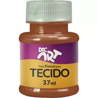 Tinta para Tecido Fosca Marrom 37ml DAC