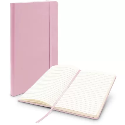 Caderno Anotações 13x21 com pauta 80fls Lilás Pastel Spiral