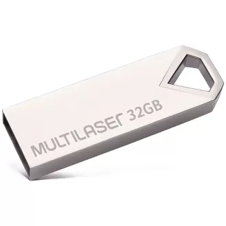 Pen Drive 32GB USB 2.0 Diamond Metálico PD852 Multi