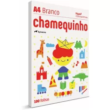 Papel Sulfite Branco A4 75g 210x297 Chamequinho 100fls